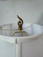 Gilded Resin Neoclassical Style Table Lamp (WORKS)