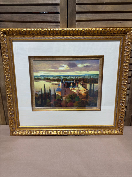 River Chateau Suite II Giclee Print by Max Hayslette; Signed & Numbered (170/750)