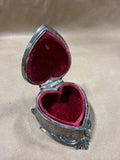 Silver Plated W.B Trinket Box
