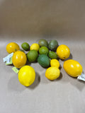 Lot Of Artificial Lemons And Limes