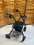 Medline Industries Rollator Walker with Seat/Storage Bag