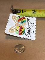 Rainbow/Music Note Earrings