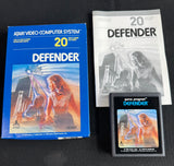 Defender Atari 2600 & 7800 Complete Game in Box with Manual