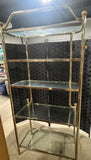 Brass/Glass Etergere