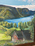 Original Painting by Local Artist, Ginger Olensen, Signed