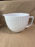 Extra Large White Mixing Bowl