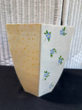 Multi Patterned Ceramic Waste Basket