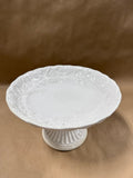 White Pedestal Candy Dish