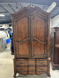 Hickory Chair 2 Piece TV Armoire***HEAVY ITEM***READ DETAILS ON PICK UP POLICY***