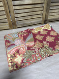Floral Bird Pottery Barn Placemats - Set Of 4