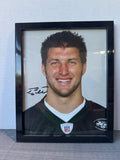 Tim Tebow New York Jets Autographed 8x10 Framed Photo