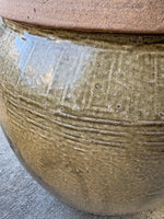 Sage Green Glazed Pottery Planter