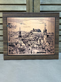 Copper Plate Engraving of Winnweiler Germany