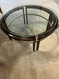 Round Glass Top Coffee Table