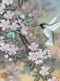 Pair of Hummingbird Prints; Signed