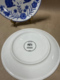 Pier 1 Blue And White Springtime Bunny Plates - Pair