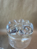 Bubble Style Clear Glass Decanter