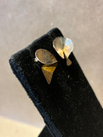 Sterling Modernist Earrings