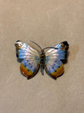 Silver Butterfly Pin / Marked SS