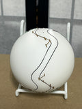 "Farm" Painted Glass Ornament