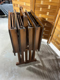 Set of 4 Folding TV Trays with Stand