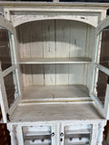 Rustic/Shabby Chic Hutch with Wine Storage***HEAVY ITEM***