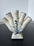 Colonial Williamsburg Salt Glazed 5 Finger Pottery Bud Vase (B)