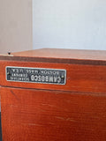 Cambosco Scientific Company Vintage Wooden Latch Box
