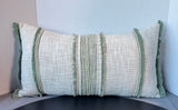 Devi Designs Bohemian Embellished Rectangular Throw Pillow
