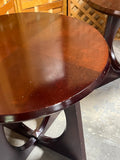*** AS IS *** Round Side Tables, (2)