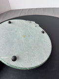 Small Arthur Court Style Green Marble Cheese Board with Fruit Motif