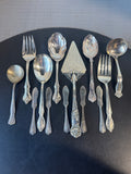 13-Piece Assorted Silver Plate Flatware