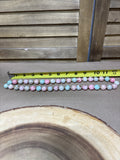 Pink & Blue Beaded Necklace