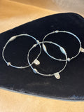 (I) Silpada Sterling Bracelet Set