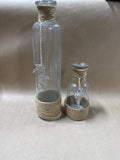 Yankee Candle Glass Jars With Twine And Seashell Charms - Pair