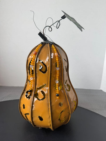 Metal Gourd Candle Holder Luminary