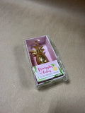 Gold Tone Pineapple And Palms Bottle Stopper In Package