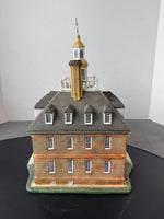 (F) Lang and Wise Colonial Williamsburg Governor’s Palace Lighted Building in Box (WORKS)