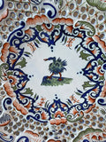 Colorful Decorative Plate With Bird