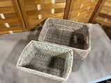 Woven Baskets, Set of 2, (G)