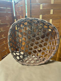 Antique Woven Splint Cheese Basket