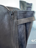 Ecco Abelone High Cut Zip Black Boots in Box SIZE 9-9.5 (EU 40)