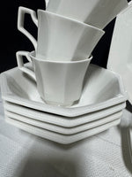 27-Piece Johnson Brothers England Heritage White China Set