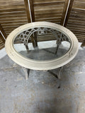 Metal & Glass Side Table