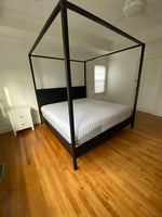 Ikea Black Four Poster King Bed