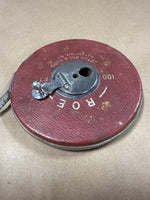 Roe 100Ft Vintage Tape Measure