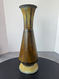 Patina Look Distressed Metal Vase