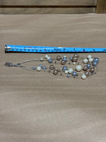 Multi Tone Faux Pearl Necklace