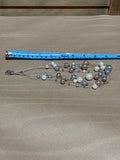 Multi Tone Faux Pearl Necklace