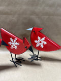 Metal Cardinal Lot - 3 Pieces